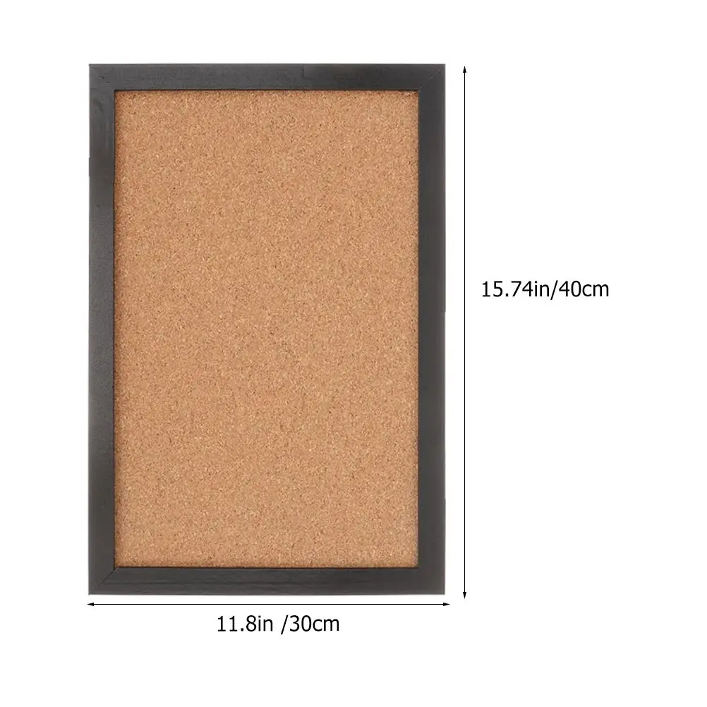 

Cork Bulletin Home Office Decor Wall Notice Board Picture Board for Photos Memo Small Size Bulletin Boards For Walls Lightweight