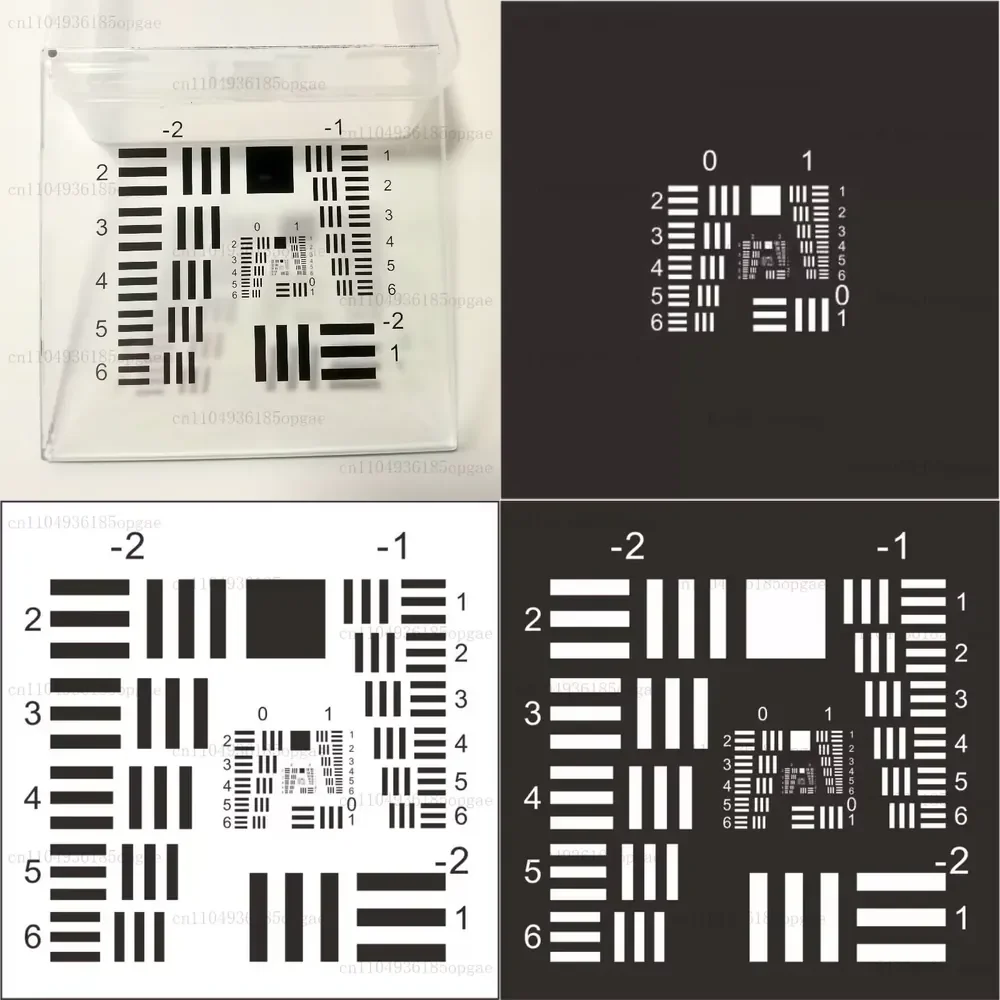 USAF1951 Resolution Board, American Standard Resolution Board, Macro Test Card