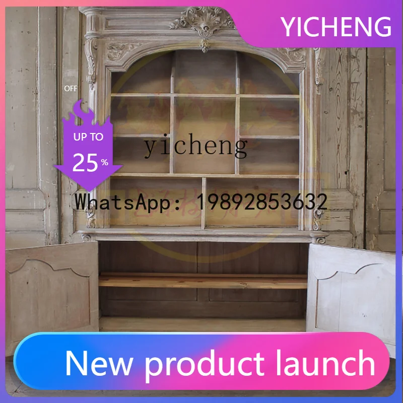 

solid wood carving flower dining side cabinet retro old antique locker carving display cabinet