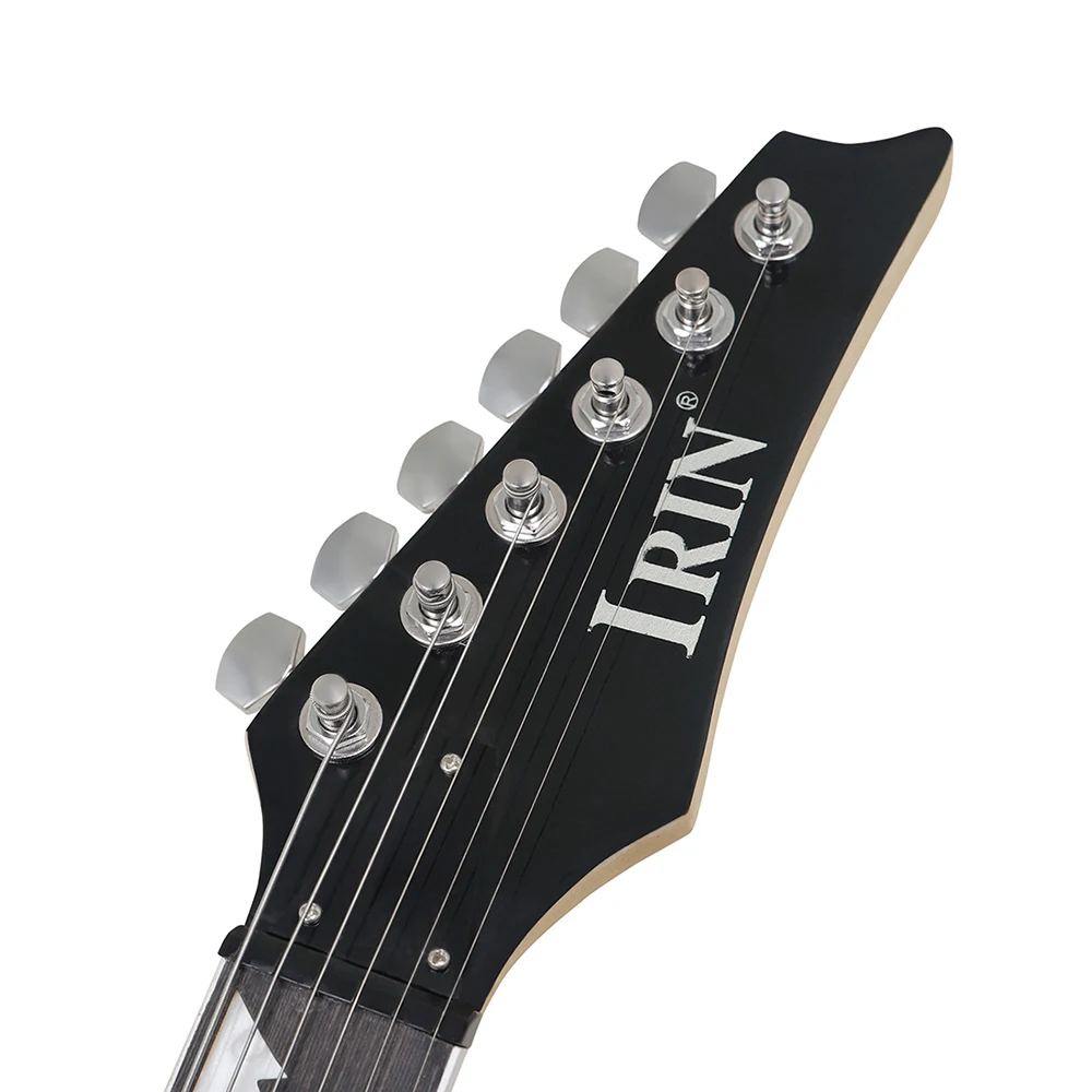 IRIN 6 Strings 24 Frets Electric Guitar Maple Body Electric Guitar Guitarra With Bag Strings Amp Picks Strap Parts & Accessories