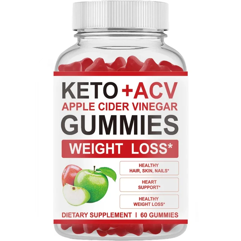 1 Bottle Apple Cider Vinegar Gummies Boost Metabolism, Accelerate Fat Burning Reduce Weight  Healthy Weight Loss