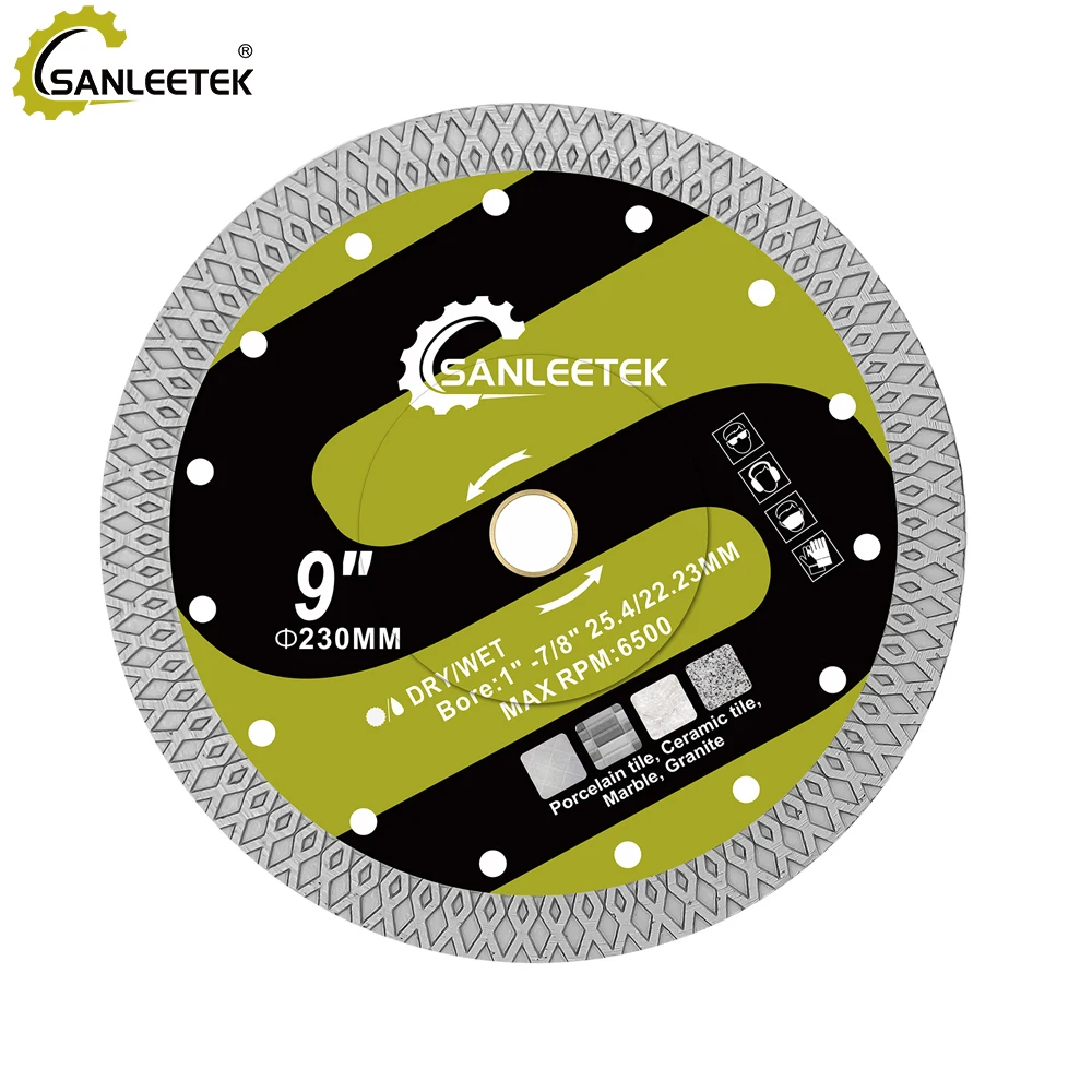 SANLEETEK 230 мм алмазная пила для плитки