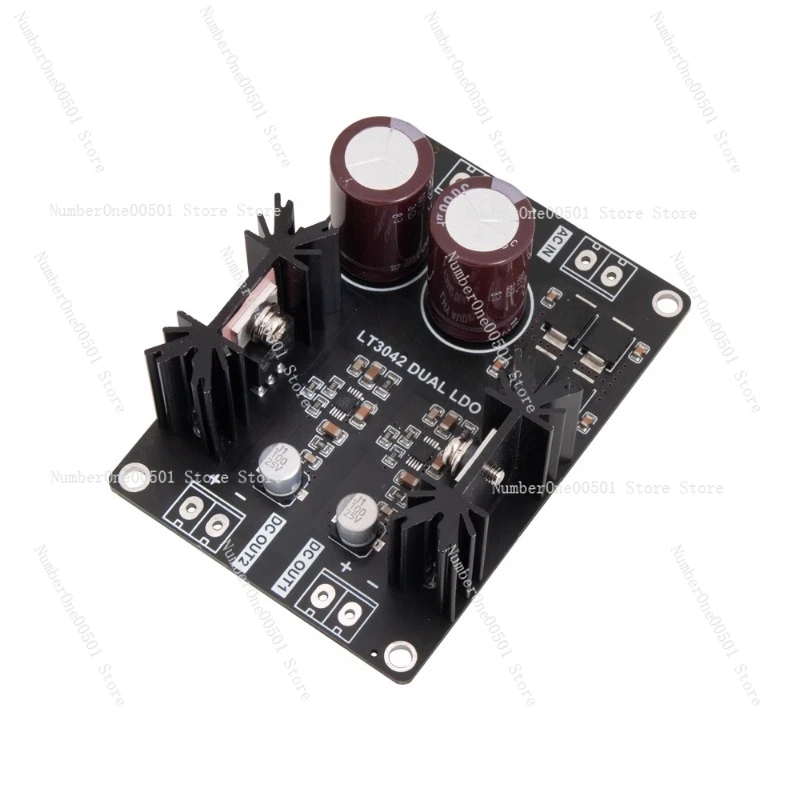 LT3042 Diffuser Dual Positive Voltage, Low Noise High Precision Linear Regulator DC Power Supply Polishing Upgrade DAC