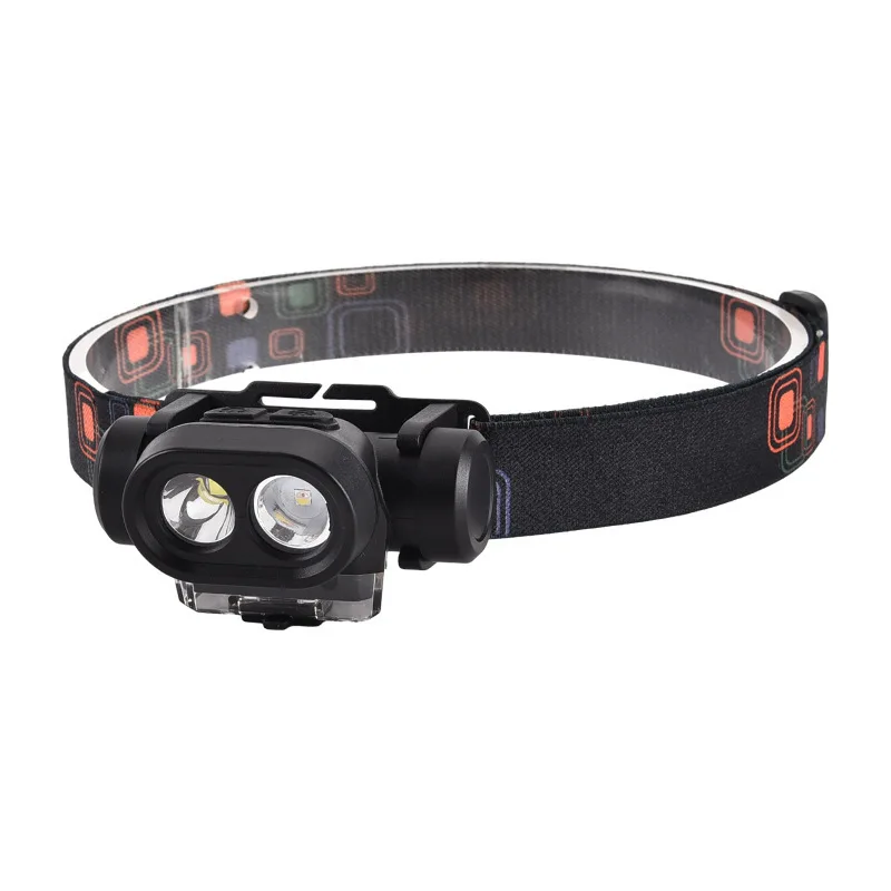 

Outdoor intelligent sensor headlight, strong light headlight, long battery life and multi-function