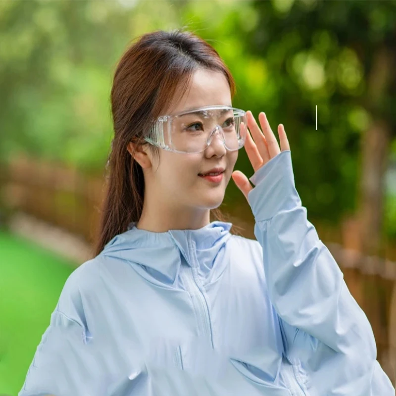 High-definition Anti-fog Louver Goggles Windproof Transparen
