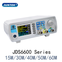 JUNTEK JDS6600 series 15MHz-60MHz DDS function signal generator CNC dual-channel frequency counter Arbitrary waveform generator