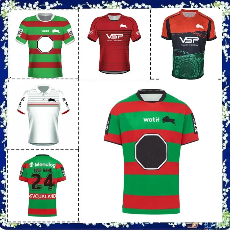 

2024 South Sydney Rabbitohs Captains Run Rugby Jersey 2023/2024 SOUTH SYDNEY RABBITOHS ANZAC TRAINING JERSEY