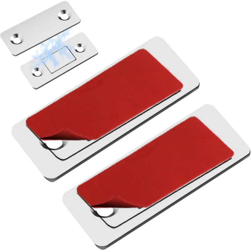 Stille magnetische deurvanger, met geluidsvrij, kast, schuifbaar, punch-fre