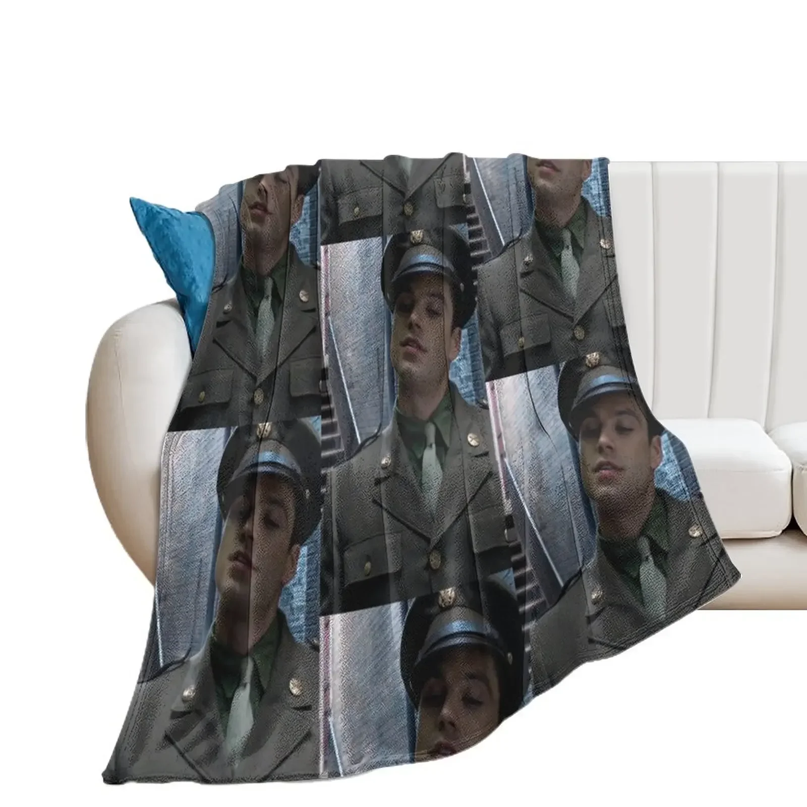 Bucky barnes Throw Blanket Bed Decorative Throw Blankets