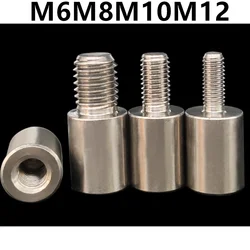 M6M8M10M12 SUS304 cylinder coversation screw spacer support pillar male to female stud column inside outside thread standoff1198