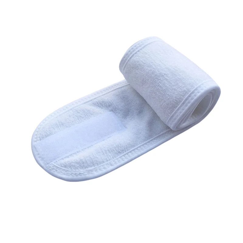 Adjustable Wide Hairband Yoga Spa Bath Shower Makeup Wash Face Cosmetic Headband For Women Ladies  Make Up Accessories image 3