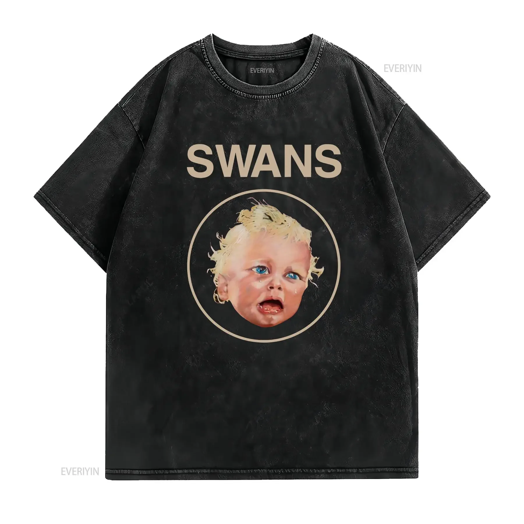 New Swans 'To Be Kind' T Shirt album cover S 5XL I0339 vintage Washed Breathable fashion Top For Everyday Wear designer clothes