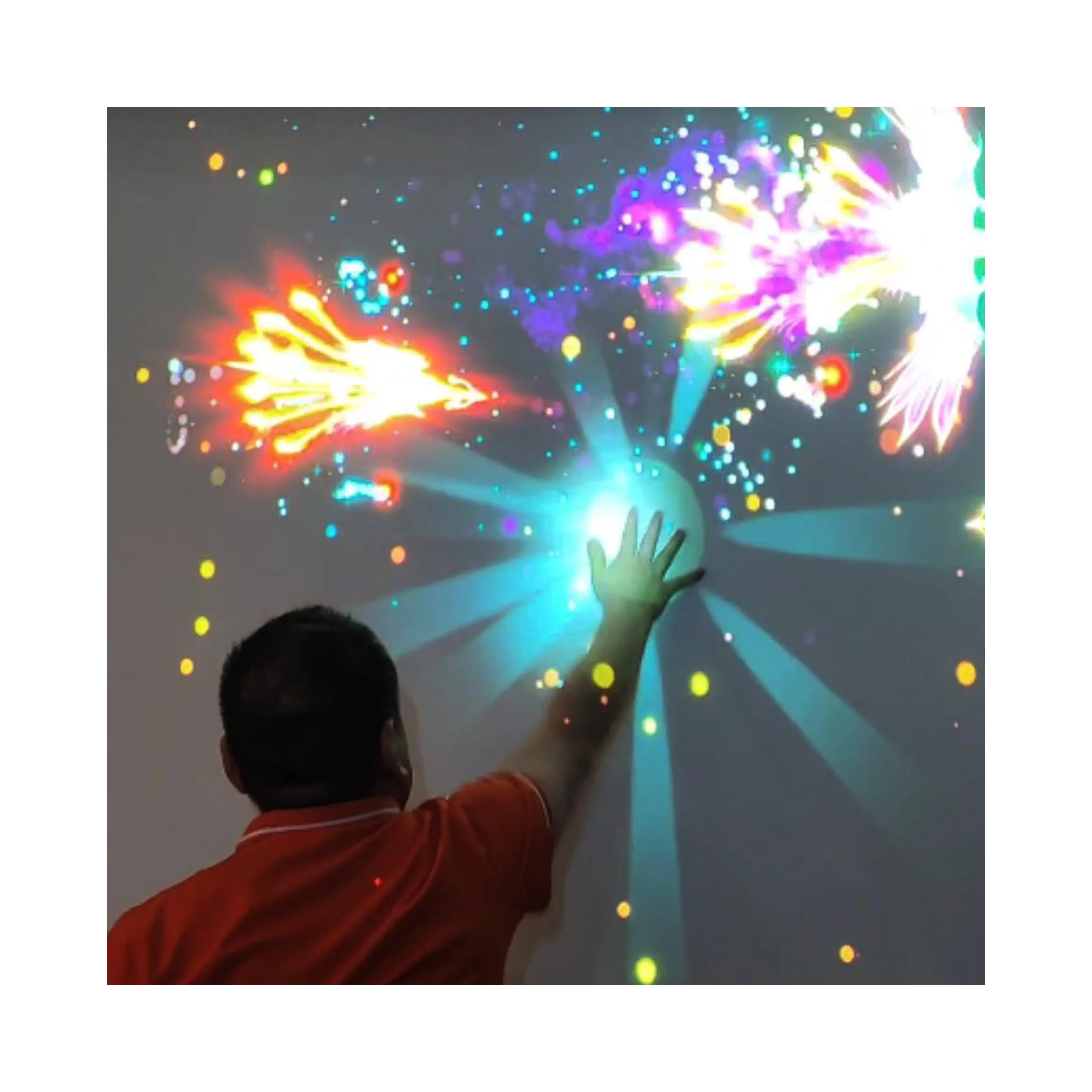 Interactive Wall Projection Crazy Magic Ball Shooting with Factory Price