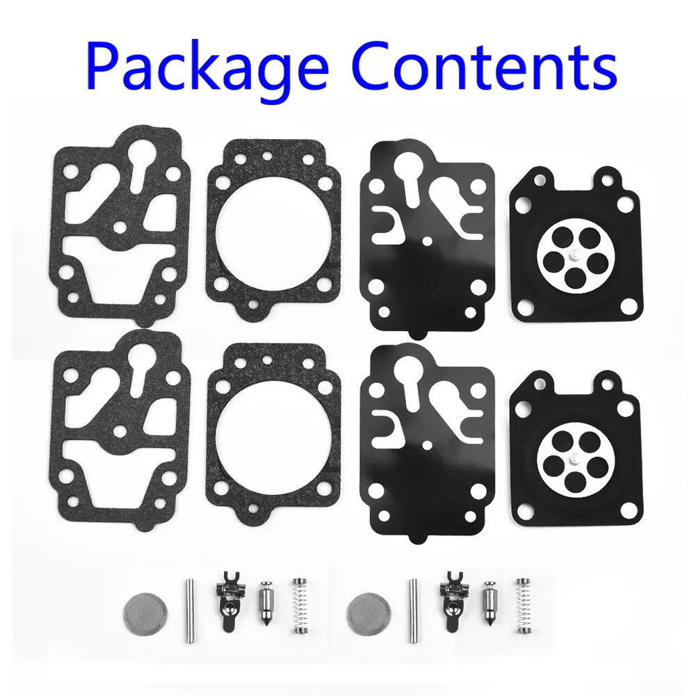 Substituição do kit de reparo da membrana do carburador 2 conjuntos para ZIMOS145 adequado para reparo e manutenção do motor ZI MOS145