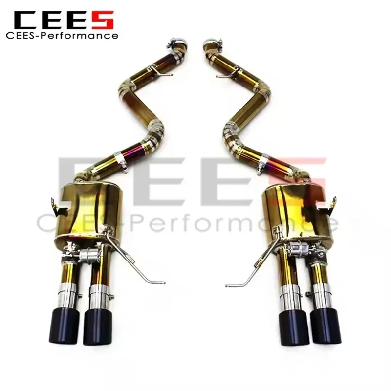 cees Muffler Catback Vacuum Valve Exhaust Pipes for BMW M3 E90/E92/E93 4.0L 2008-2013 Axle Back Exhaust System