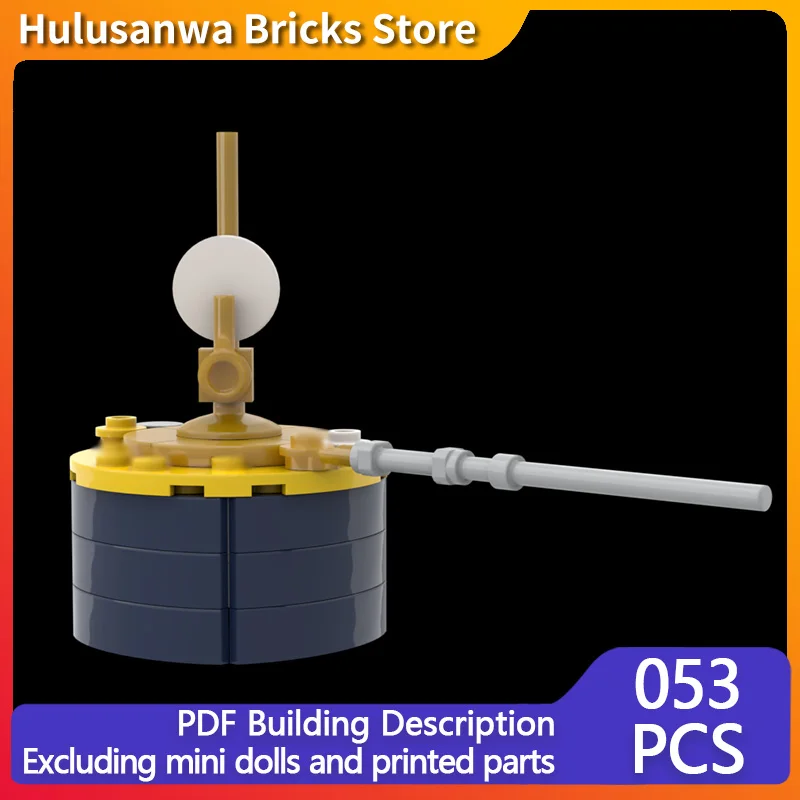 

Конструктор MOC: Модель космического орбитального детектора, военная техника, модульные технологичные блоки, подарки, праздничный набор для сборки, детские игрушки