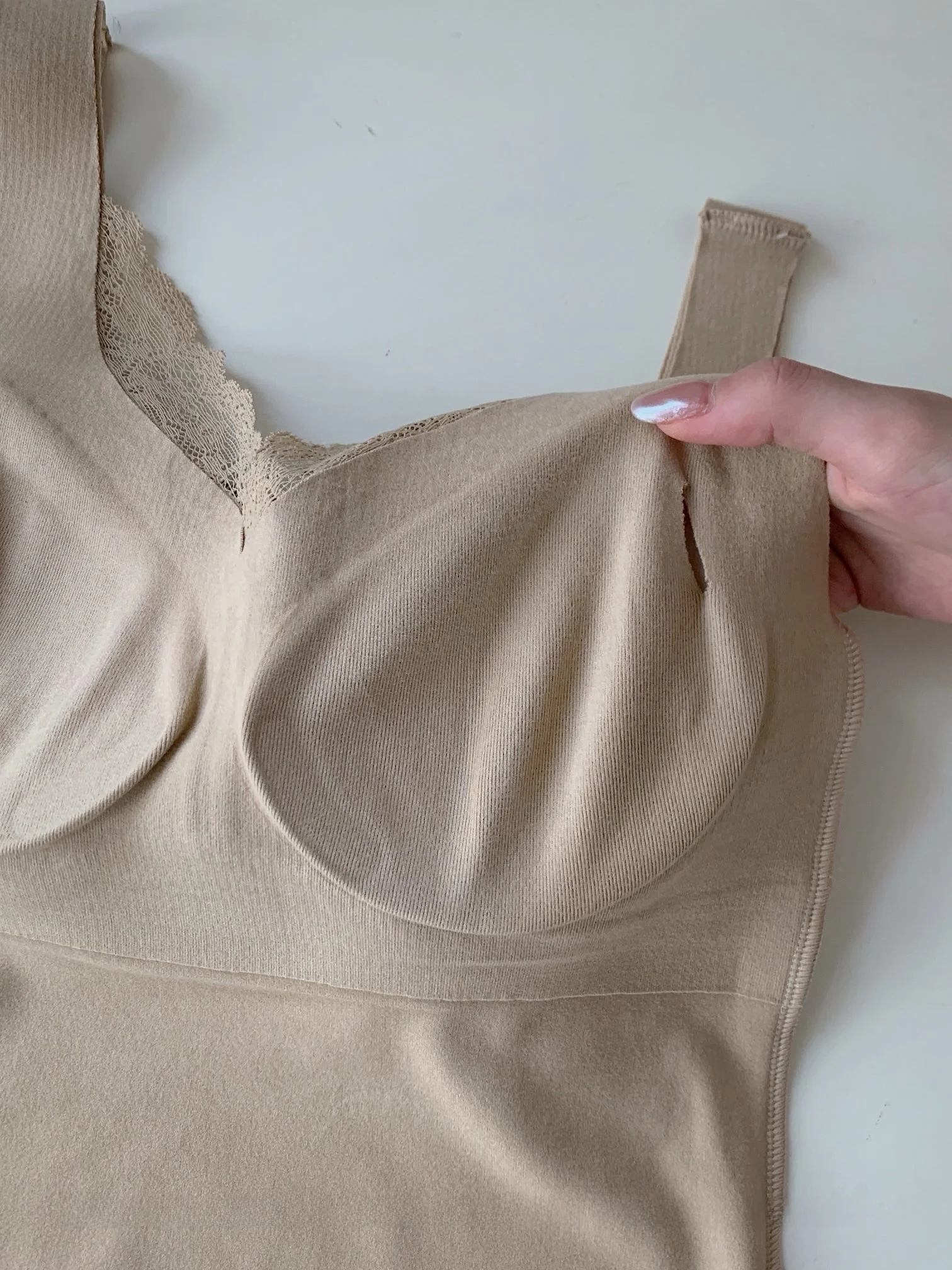 秋冬セクシーレース暖かいベストストラップ付きレディース内蔵胸パッドワンピース下着薄手ベースレイヤー