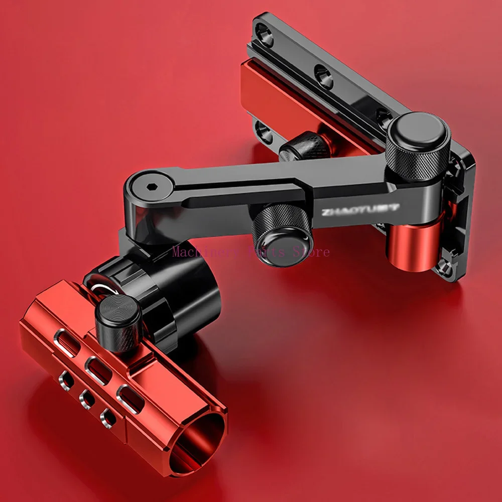 

Рыболовная коробка, угловая рама для башни, из магниевого алюминиевого сплава, универсальное вращение крупных объектов, Передняя опора для башни, Аксессуары для рыбалки