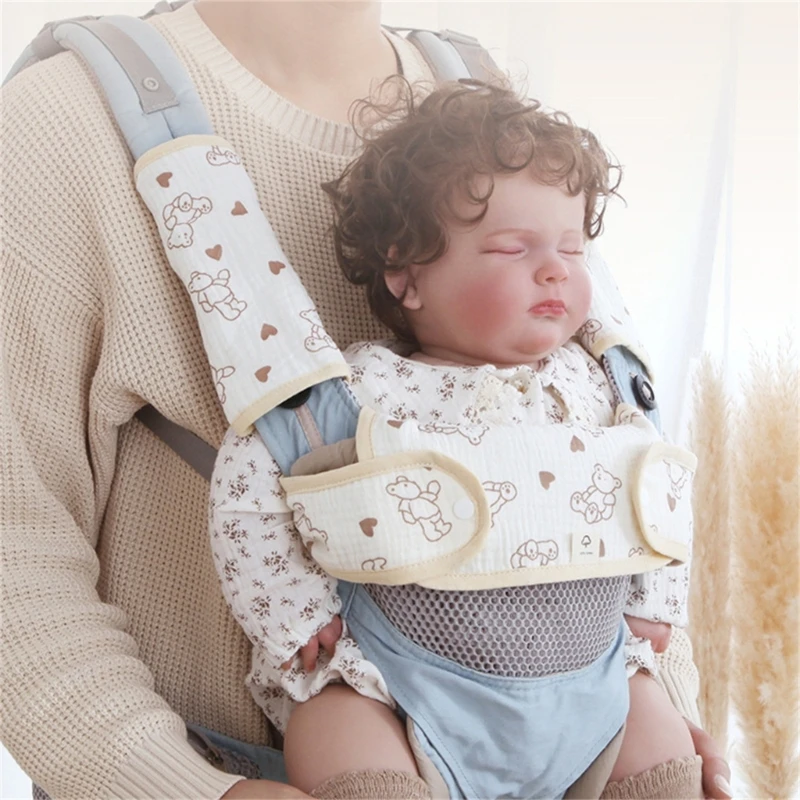 Banqueta da cintura do bebê babadores babadores saliva toalha de algodão fezes da cintura fotografia adereços para meninas babadores bandana alimentação