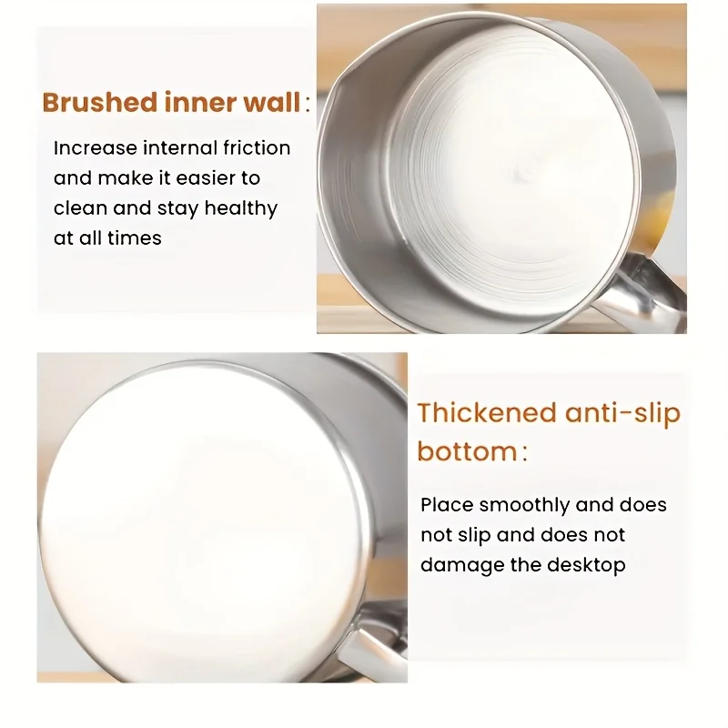 Edelstahl-Ölfilter-Set 1,1/1,3L mit Deckel & Sieb, Hitzebeständiger Fettabscheider für Speiseölfilterung – Detail 2