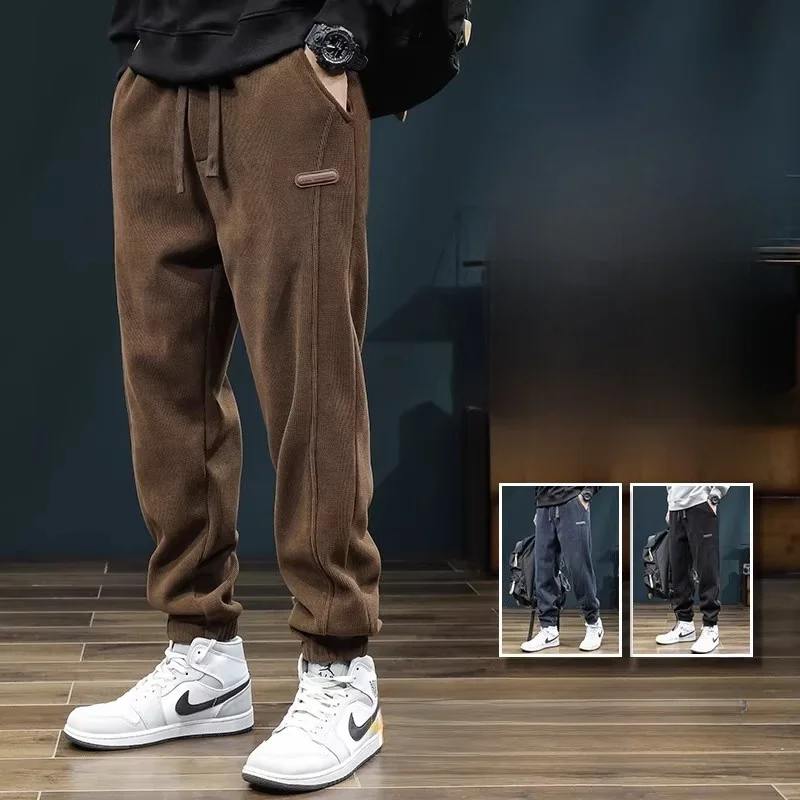 

Мужские повседневные износостойкие грязеотталкивающие рабочие брюки свободного кроя для весны и осени, удобные, немагнитные, не требующие глажки, длинные штаны