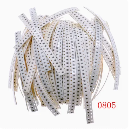 100pcs 0805 5% 1/8W SMD chip resistor 0R ~ 10M 0 1R 10R 100R 220R 330R 470R 1K 4.7K 10K 47K 100K 1M 10M 0 1 10 100 330 470 ohm