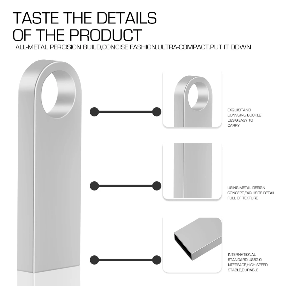 A37T-64Gb USB Flash Drive Flashdisk Pen Drive Mini USB Stick Flash USB Memory Stick Flash U Disk