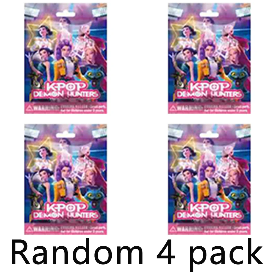 กล่องสุ่มฟิกเกอร์อนิเมะ Demon Hunters 24 ชิ้น ตัวละครรูมิ มิรา โซอี้ ไทเกอร์ ของเล่นตั้งโต๊ะ ตกแต่งบ้าน ของขวัญคริสต์มาส สินค้าขายดี