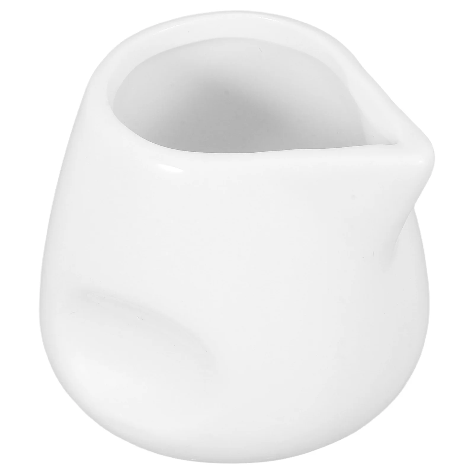 

Mini Ceramic Pitcher Stylish Milk and Cream Server for Coffee Tea Sauces Easy Pour Spout Kitchen Tableware Essential Jug