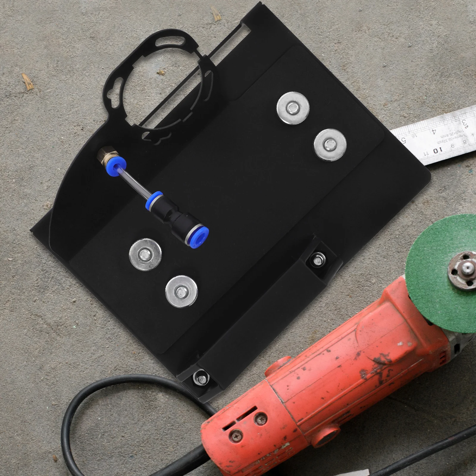 

Angle Grinder Chamfering St 100mm Tile Holder Tool Water Pipe Dust Removal Portable Grinding Machine Rack Tile Chamfer St Angle