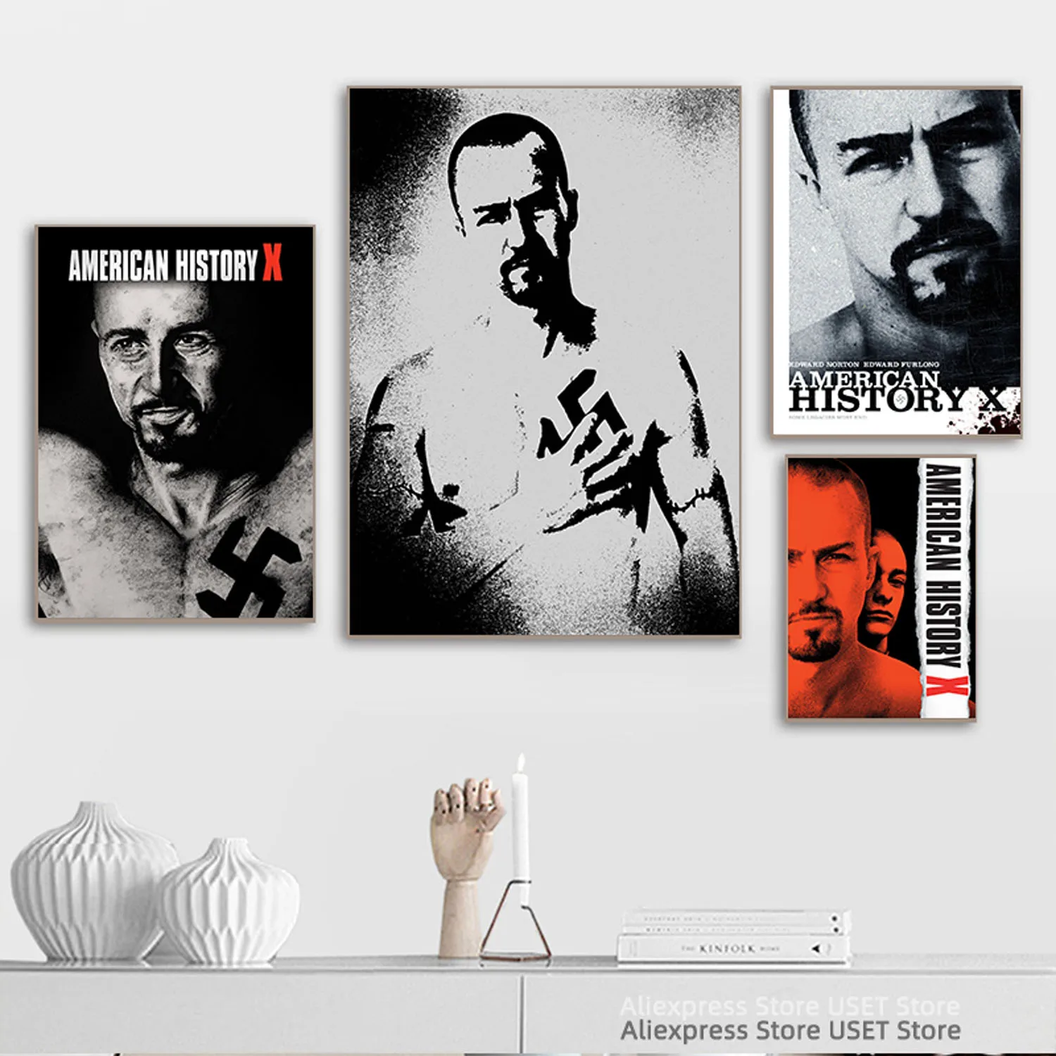 American History X Movie  ,Movie Tv Play Serial Canvas Posters and Prints Canvases Painting Home Decoration