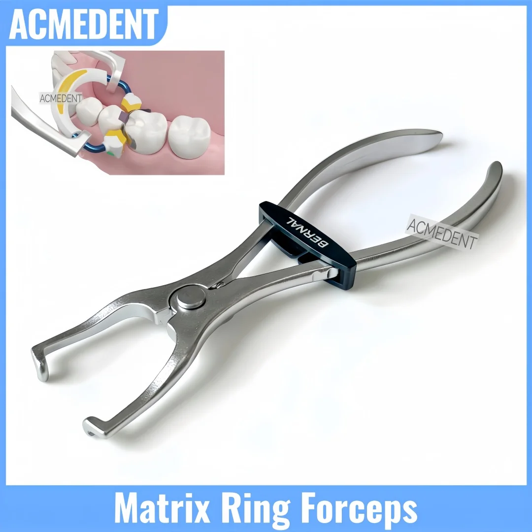 

Dental Matrix Ring Forceps 3D Forcep Plier Placement Plier Fits Garrison Forcep Strong Separator Clamping Rings Wagotrix 1~5Pcs