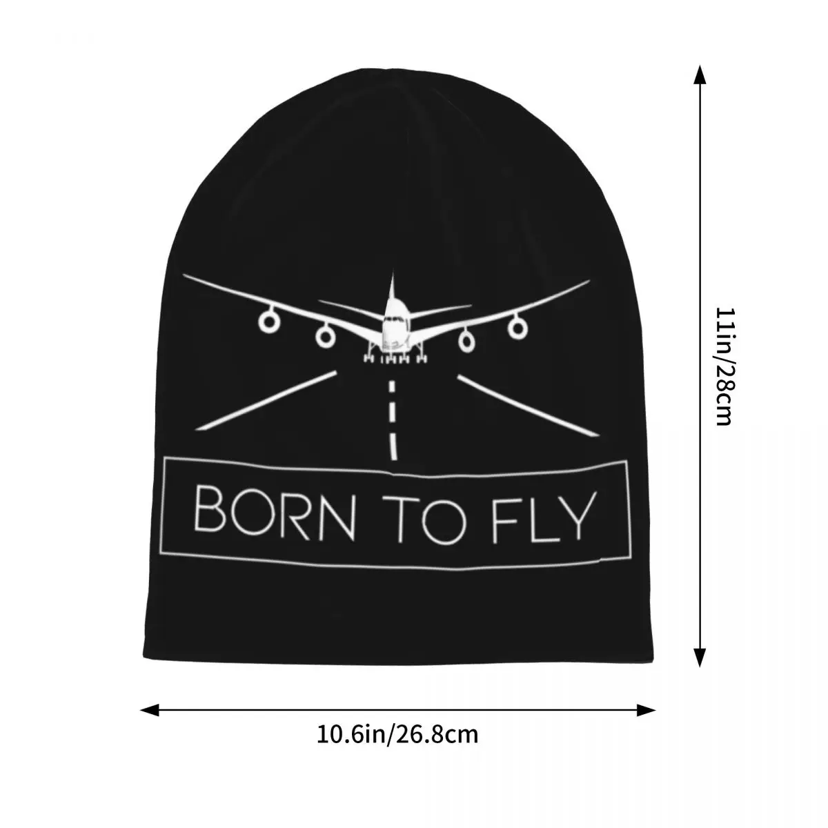 Business Class Check-in Warm Knitted Cap Fashion Bonnet Hat Autumn Winter Outdoor Beanies Hats for Unisex Adult