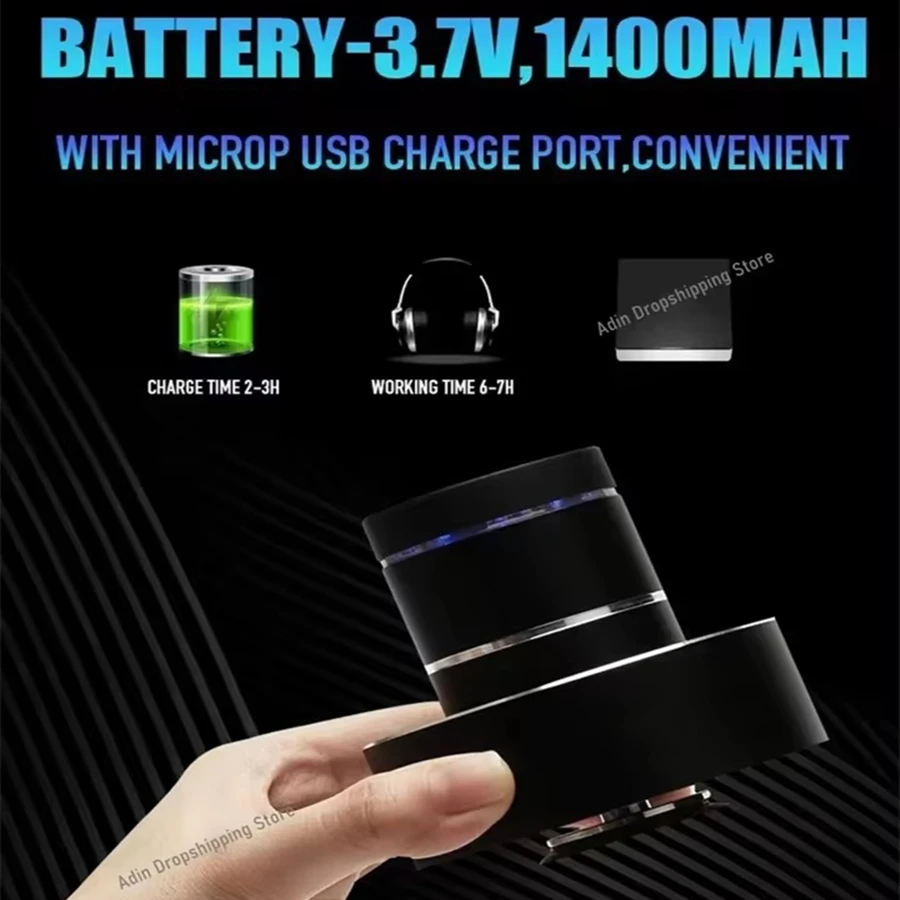 

26W Vibration Bluetooth Speaker Music Subwoofer Anti-Neighbor Wireless Speakers Portable Adin Sound Box Column For Phone 2026