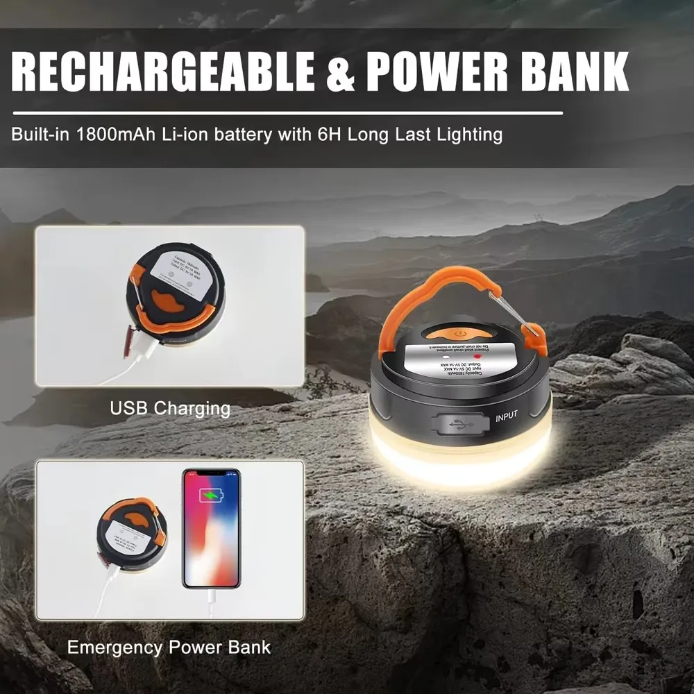 Rechargeable Camping Lantern Light 5