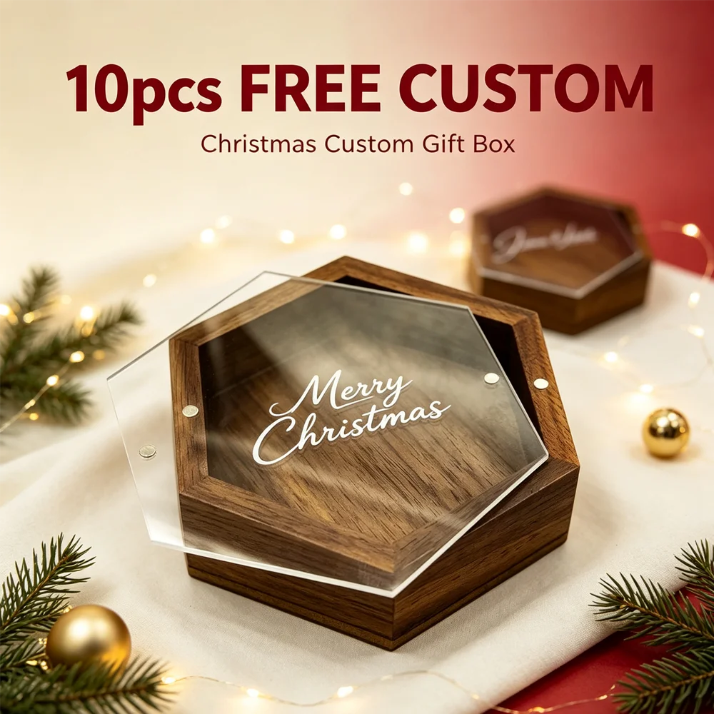 10lot-free-custom-logo-christmas-gift-box-mini-hexagon-solid-wood-box-storage-boxs-personalized-pack-gift-box-jewelry-organizer