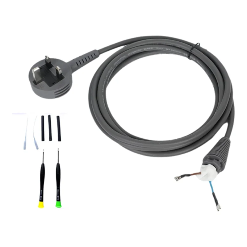 

Шнур питания 1,8 м для покупок для Dyson HD01/02/03/04/07/08, аксессуары для фенов, кабель питания переменного тока с разборкой T