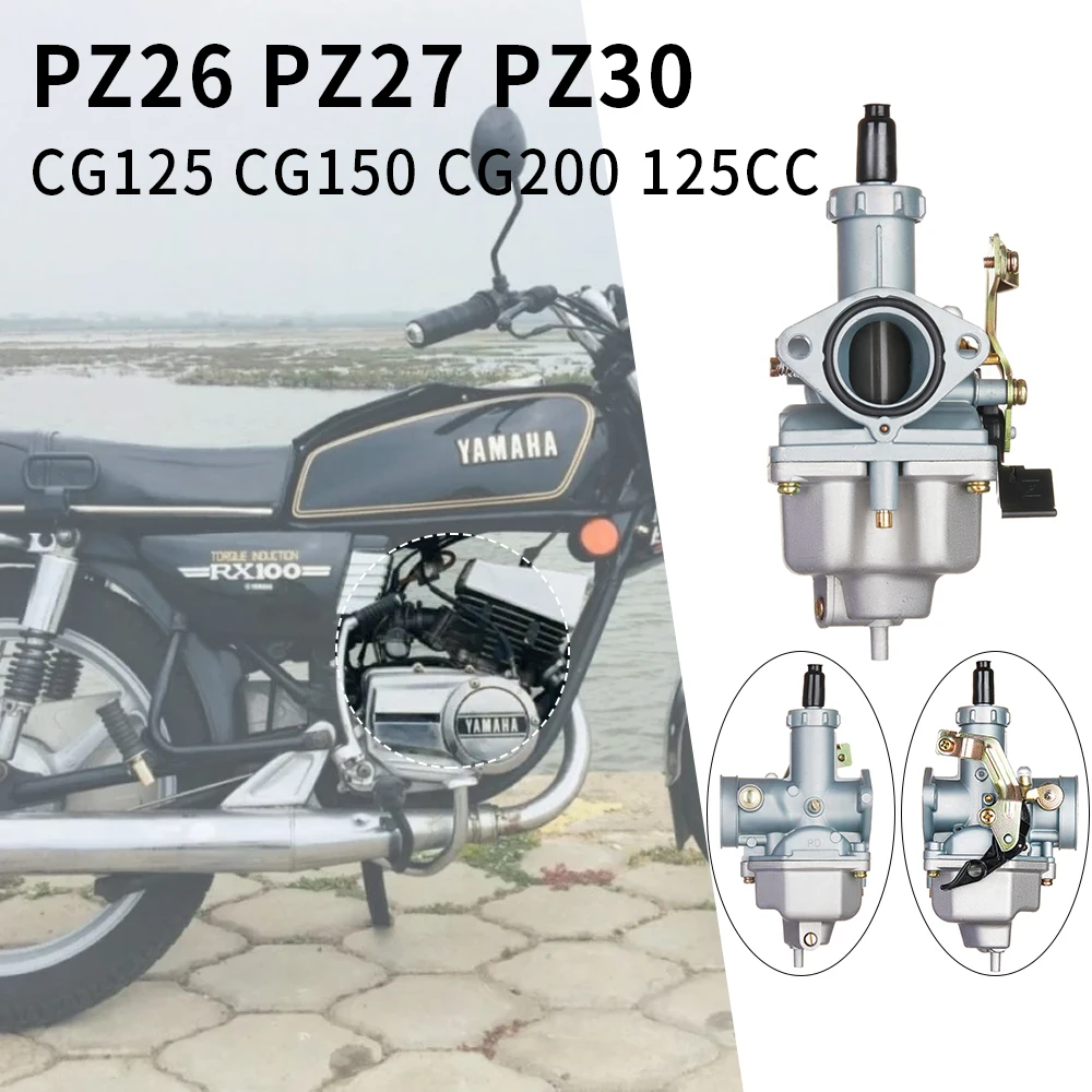 Motocykl PZ26 PZ27 PZ30 gaźnik do motor terenowy hulajnoga pitbike wymiana gaźnika gokarta 4 suw 26 27 30 MM Carb