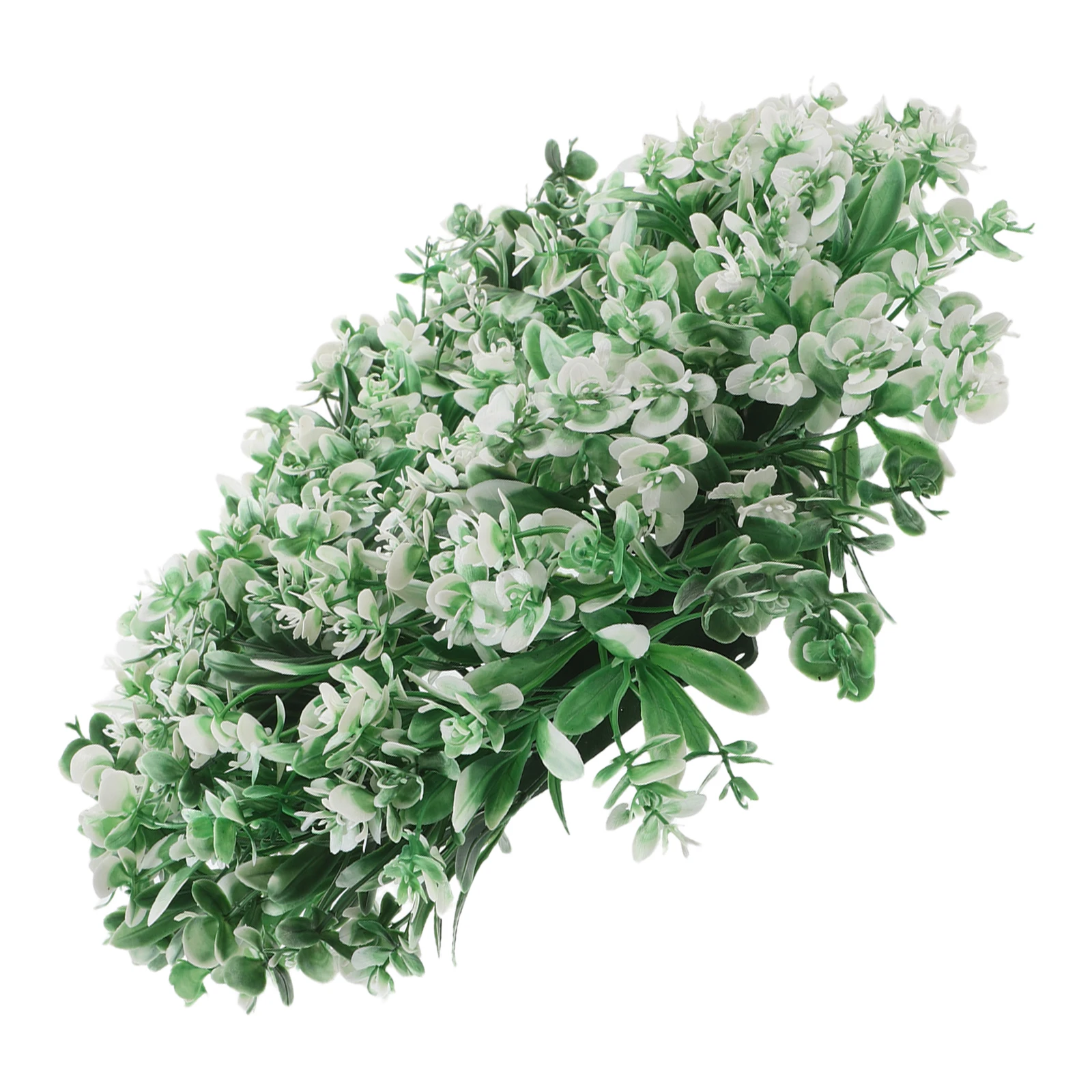 

Artificial Flower Wreath Butterfly Orchid Decorative Floral Arrangements for Front Door Holiday Wedding Party Indoor Outdoor