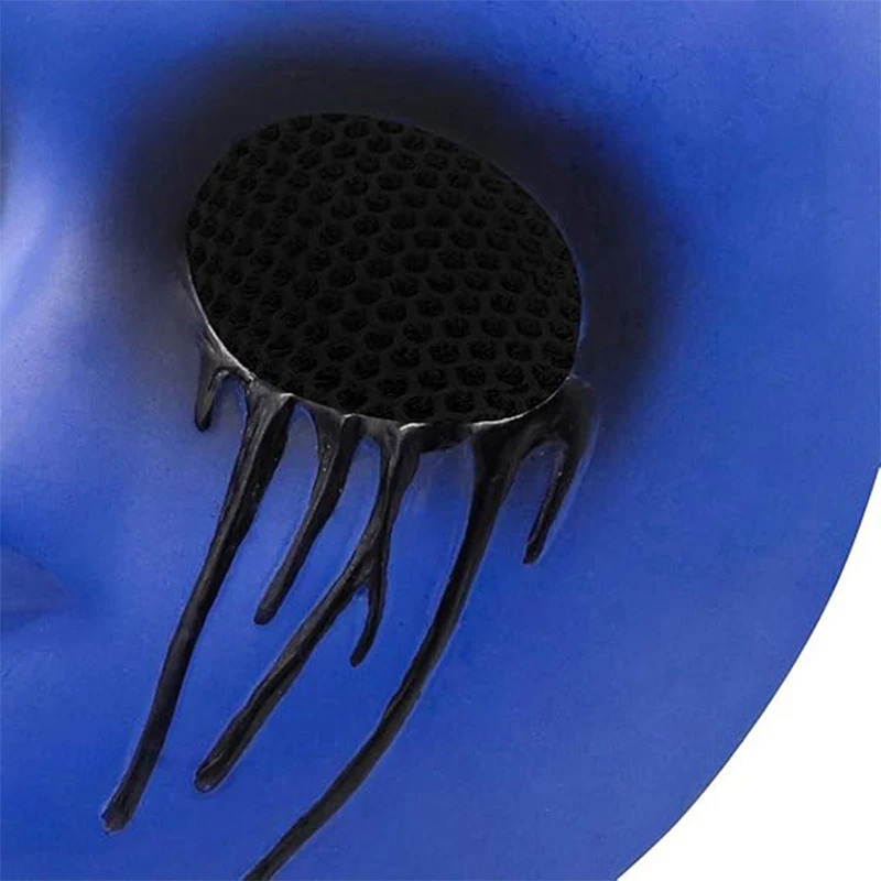 Unisex Women spaventoso Creepy Replica Killer Mask per Halloween Costume Prop Men Eyeless Jack Adult Mask