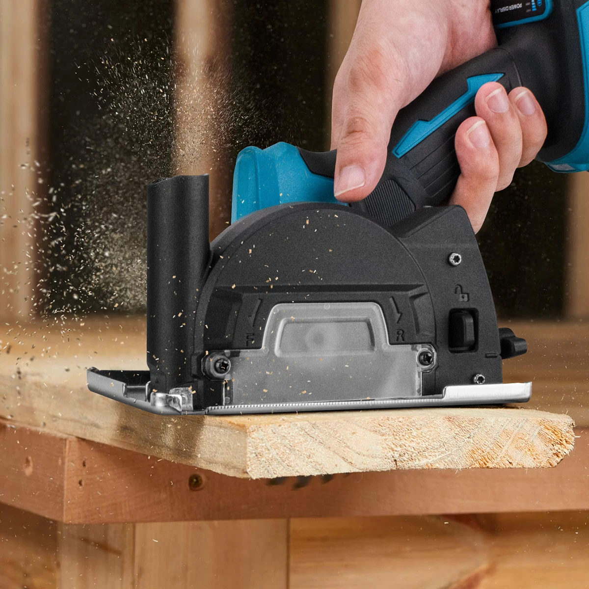 Gisam 76mm Brushless Angle Grinder Grinding Cutting Machine Cordless Electric Angle Grinder Power Tools for Makita 18V Battery