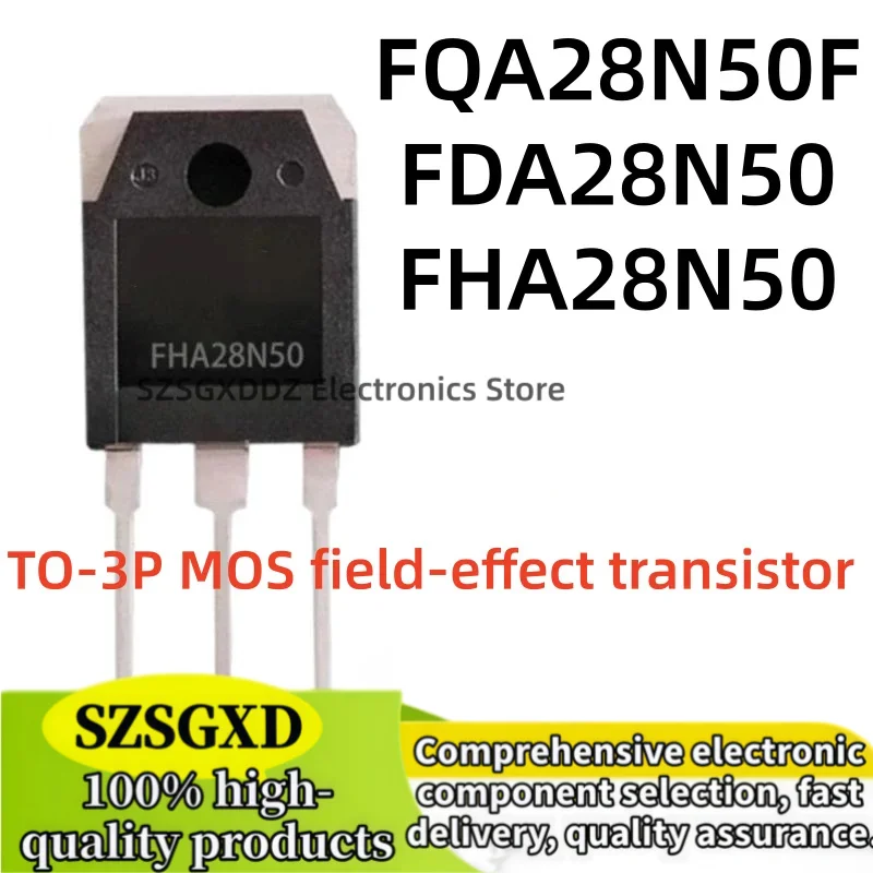 5-10 units/lot 100% new TO3P FDA28N50 FHA28N50 FQA28N50F 28N50 TO-3P MOS field-effect transistor