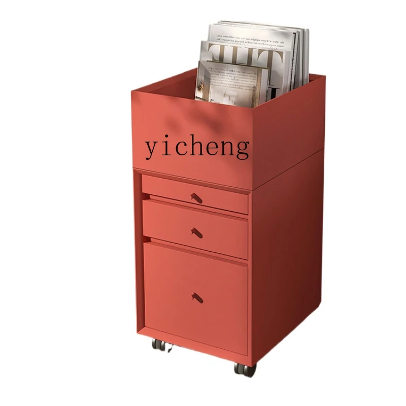 

XL with Wheels Side Cabinet Storage Box Drawer Organizing Desk Rack Box File Chest of Drawers