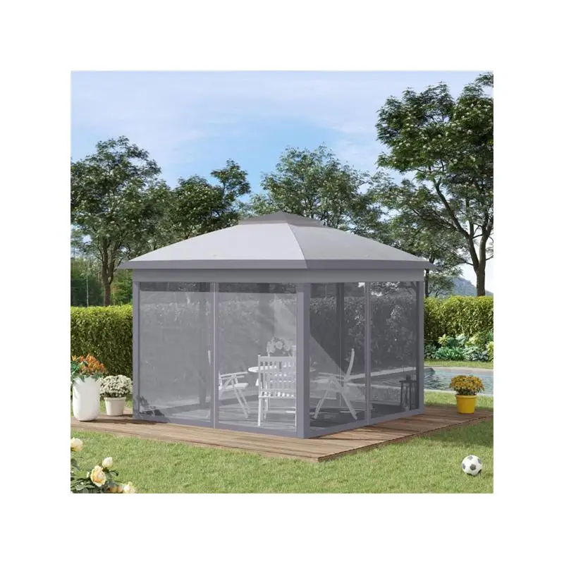 

Палатка для кемпинга и вечеринок — универсальное укрытие для улицы для мероприятий, встреч и приключений — простой набор и прочный дизайн