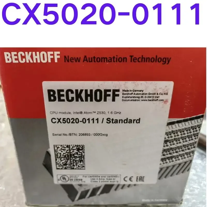 

Совершенно новый модуль CX5020-0111