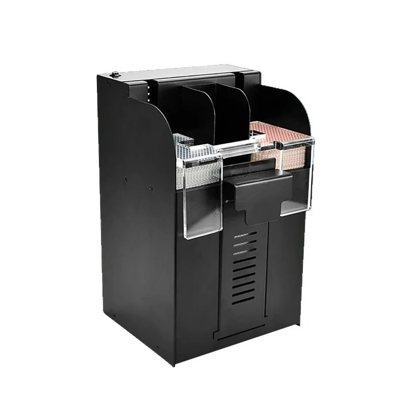 

Автоматическая электрическая машина для тасования карт на 8 колод, ультрабыстрая и бесшумная, для техасского холдема