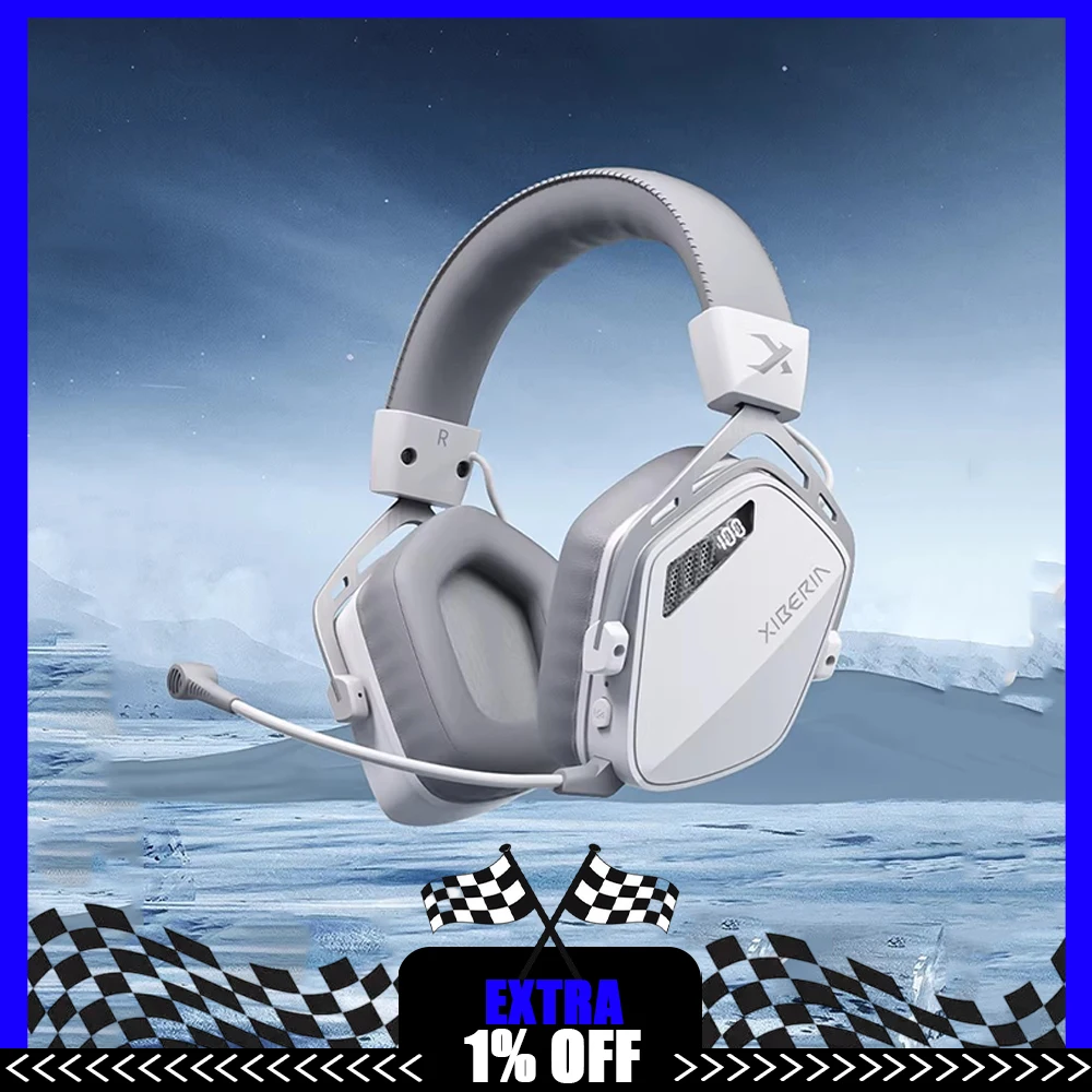 

Беспроводные наушники XIBERIA K03S, три режима работы, поддержка зарядки во время игры, низкая задержка, длительное время автономной работы, для ПК-игр