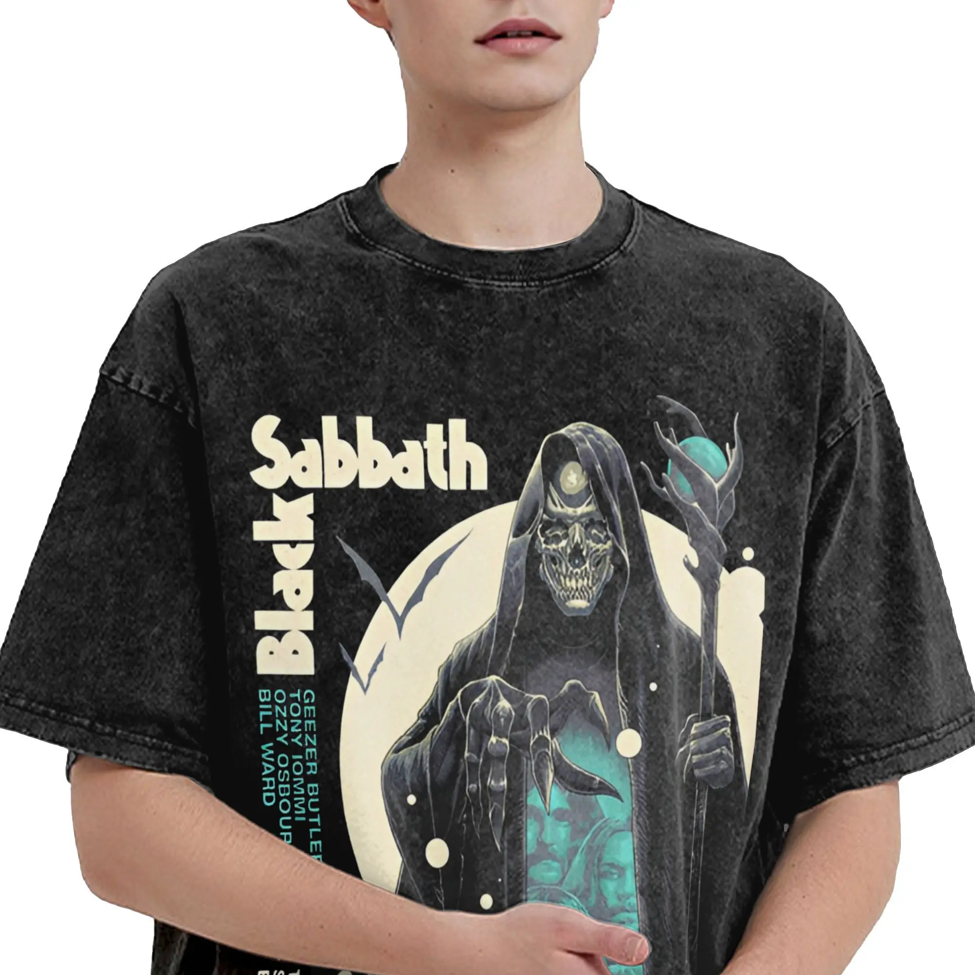 Black Sabbath Aston Villa Back The Beginning 코튼 티셔츠 Hipster Tshirt for Man Beach 굉장한 프린트 탑 티셔츠