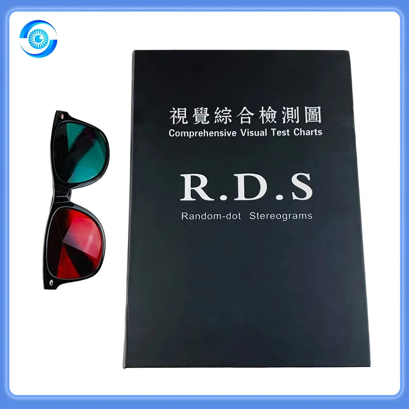 

RT-01 RDS Stereo Vision Test Book for Depth Perception and Stereopsis Assessment Professional