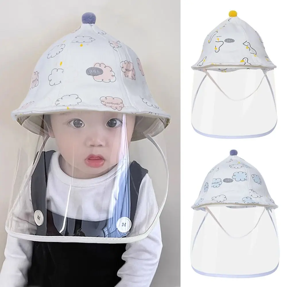 Casual Cotton Baby Hat Breathable Cute Anti-droplet Protective Hat Outdoor Spring Autumn Newborn Cap